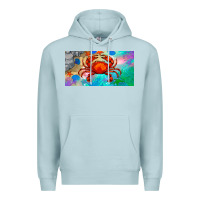 Blue Mist crab license plate Premium Hoodie - BarkalooDesign
