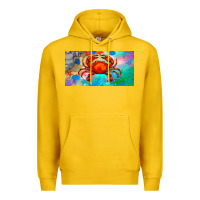 Lemon crab license plate Premium Hoodie - BarkalooDesign