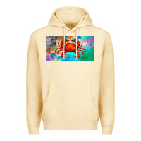 Pina Colada crab license plate Premium Hoodie - BarkalooDesign