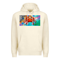 Sandshell crab license plate Premium Hoodie - BarkalooDesign