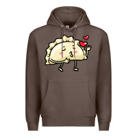 Coffee pierogi lovers t  shirt pierogi kawaii emoticon polish food dyngus day Premium Hoodie - baoMotion