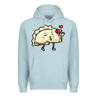 Blue Mist pierogi lovers t  shirt pierogi kawaii emoticon polish food dyngus day Premium Hoodie - baoMotion
