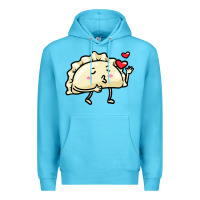 Ocean Blue pierogi lovers t  shirt pierogi kawaii emoticon polish food dyngus day Premium Hoodie - baoMotion