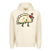 Tofu pierogi lovers t  shirt pierogi kawaii emoticon polish food dyngus day Premium Hoodie - baoMotion