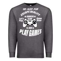 Charcoal Heather Escape Reality Premium Sweatshirt - Bettercallsaul
