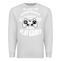 Dove Grey Escape Reality Premium Sweatshirt - Bettercallsaul