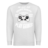 Oatmeal Heather Escape Reality Premium Sweatshirt - Bettercallsaul