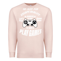 Pale Pink Escape Reality Premium Sweatshirt - Bettercallsaul