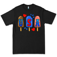 Black usa popsicles Premium Tee - BundleAndBundleShop