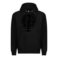 Black i haven't been everywhere but it's on my list travel t shirt Premium Hoodie - baoMotion
