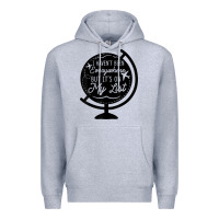 Heather Grey i haven't been everywhere but it's on my list travel t shirt Premium Hoodie - baoMotion