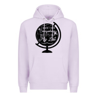 Lilac i haven't been everywhere but it's on my list travel t shirt Premium Hoodie - baoMotion