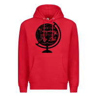 Red i haven't been everywhere but it's on my list travel t shirt Premium Hoodie - baoMotion