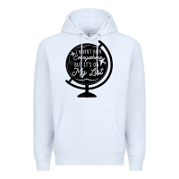 White i haven't been everywhere but it's on my list travel t shirt Premium Hoodie - baoMotion