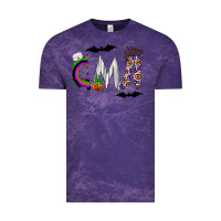 Cloud Purple cma Vintage Tee - CowhideDigitalArt
