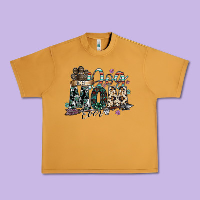 Best Dog Mom Ever Urban Heavy Tee Designed By Sublimationcraftshop