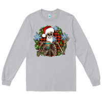 Moon Dust Santa skeleton christmas Long Sleeve Tee - Artiststas