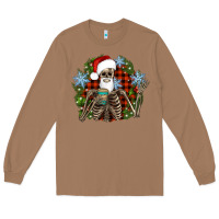Toasted Coconut Santa skeleton christmas Long Sleeve Tee - Artiststas