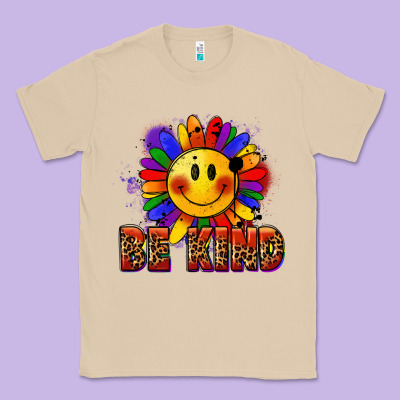 Be Kind Pride Classic Tee Designed By Fadigitalartstudio