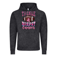 Vintage Black tackle breast cancer Vintage Hoodie - BarkalooDesign