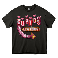Asphalt Valentines Day Cupid's Love Lodge Heavy Core Tee - FaDigitalArtStudio