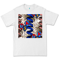 White usa balloons seamless pattern Premium Tee - BundleAndBundleShop