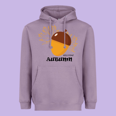 Welcome Autumn Heavyweight Hoodie Designed By Bettercallsaul