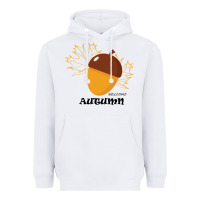 White Welcome Autumn Heavyweight Hoodie - Bettercallsaul
