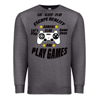 Charcoal Heather Escape Reality Premium Sweatshirt - Bettercallsaul