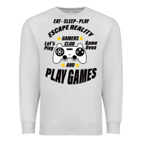 Dove Grey Escape Reality Premium Sweatshirt - Bettercallsaul