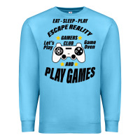 Ocean Blue Escape Reality Premium Sweatshirt - Bettercallsaul