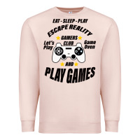 Pale Pink Escape Reality Premium Sweatshirt - Bettercallsaul