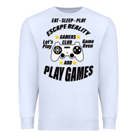 White Escape Reality Premium Sweatshirt - Bettercallsaul