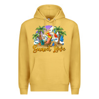 Antique Gold sunset love Premium Hoodie - BarkalooDesign
