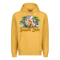 Mustard sunset love Premium Hoodie - BarkalooDesign