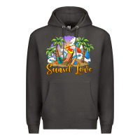Smoke sunset love Premium Hoodie - BarkalooDesign
