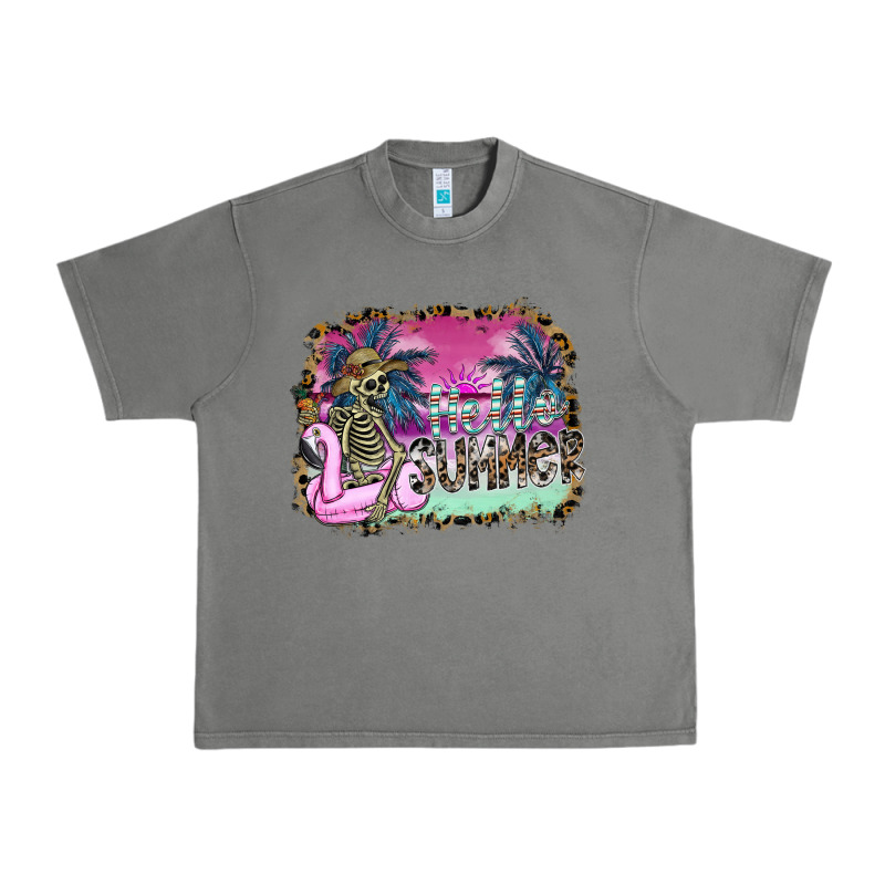 Hello Summer Urban Heavy Tee by SublimationCraftShop | Teevron
