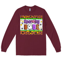 Burgundy Spooky Babe Long Sleeve Tee - Artiststas