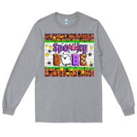 Heather Grey Spooky Babe Long Sleeve Tee - Artiststas