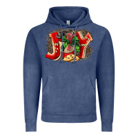 Vintage Denim christmas joy coffee Vintage Hoodie - BarkalooDesign