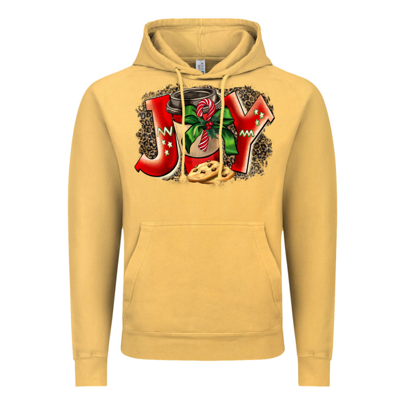 Christmas Joy Coffee Vintage Hoodie by BarkalooDesign | Teevron