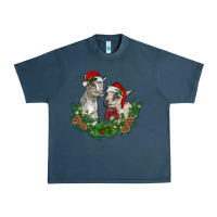 Midnight Navy christmas baby goats Urban Heavy Tee - RanaPortraitStore