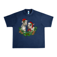 Navy christmas baby goats Urban Heavy Tee - RanaPortraitStore