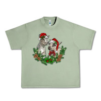 Oil Green christmas baby goats Urban Heavy Tee - RanaPortraitStore