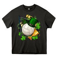 Asphalt st.patrick's day volleyball Heavy Core Tee - FaDigitalArtStudio