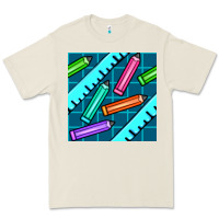 Bone school pencil seamless pattern Premium Tee - BundleAndBundleShop
