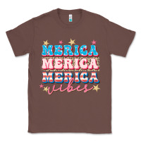 Chestnut Merica vibes Classic Tee - FaDigitalArtStudio