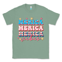 Sage Merica vibes Classic Tee - FaDigitalArtStudio