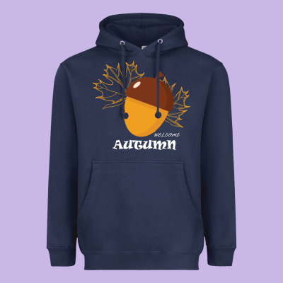 Welcome Autumn Heavyweight Hoodie Designed By Bettercallsaul