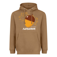 Toasted Coconut Welcome Autumn Heavyweight Hoodie - Bettercallsaul